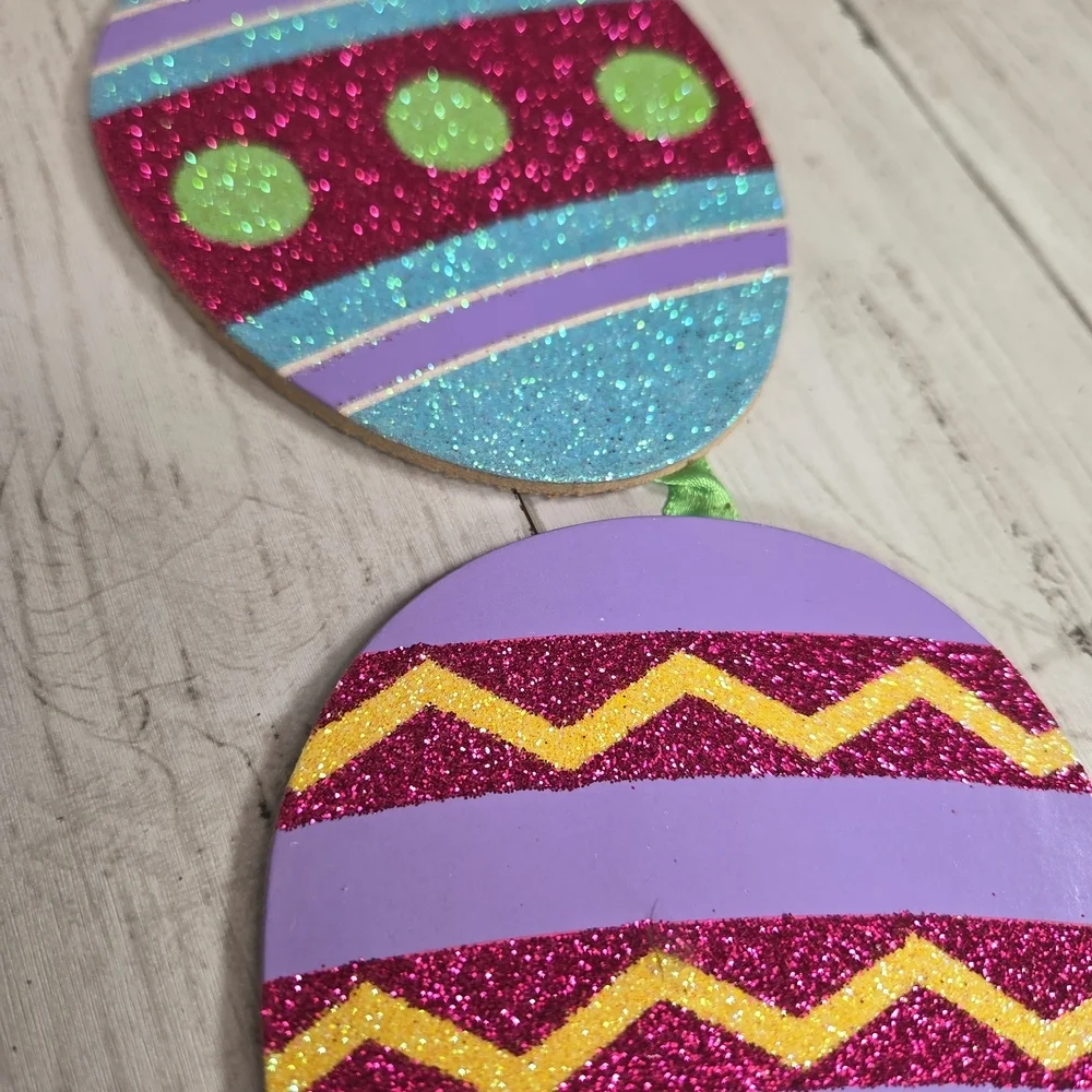 Easter Welcome Hanging Decorations Set Of Two